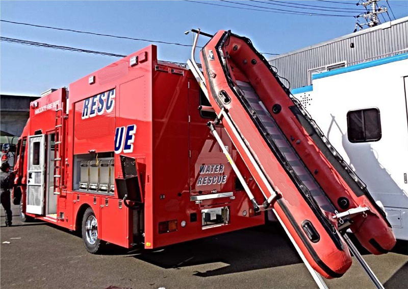 消防向 救命ボート昇降機(カートップ装置) 消防向 救命ボート昇降機(カートップ装置)